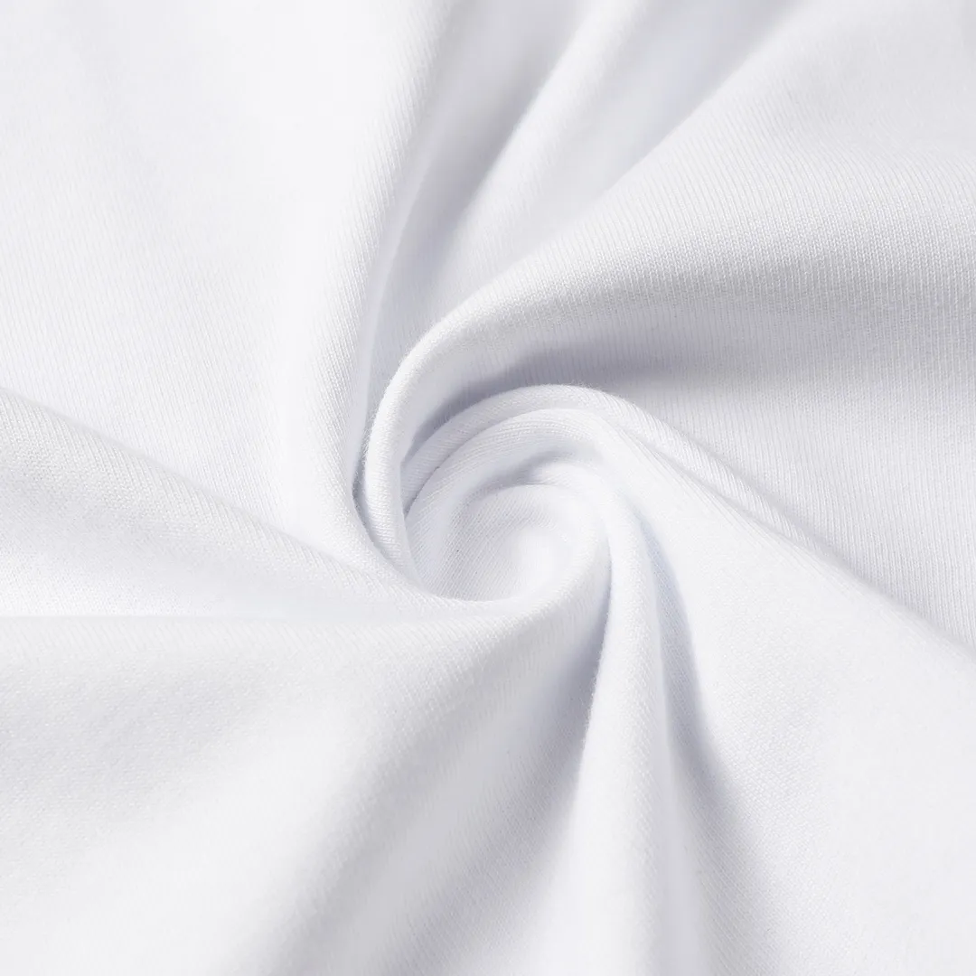 Saint Michael series craft drawing round neck short sleeves Style number: D3181P110 Color: White Size: S M L XL